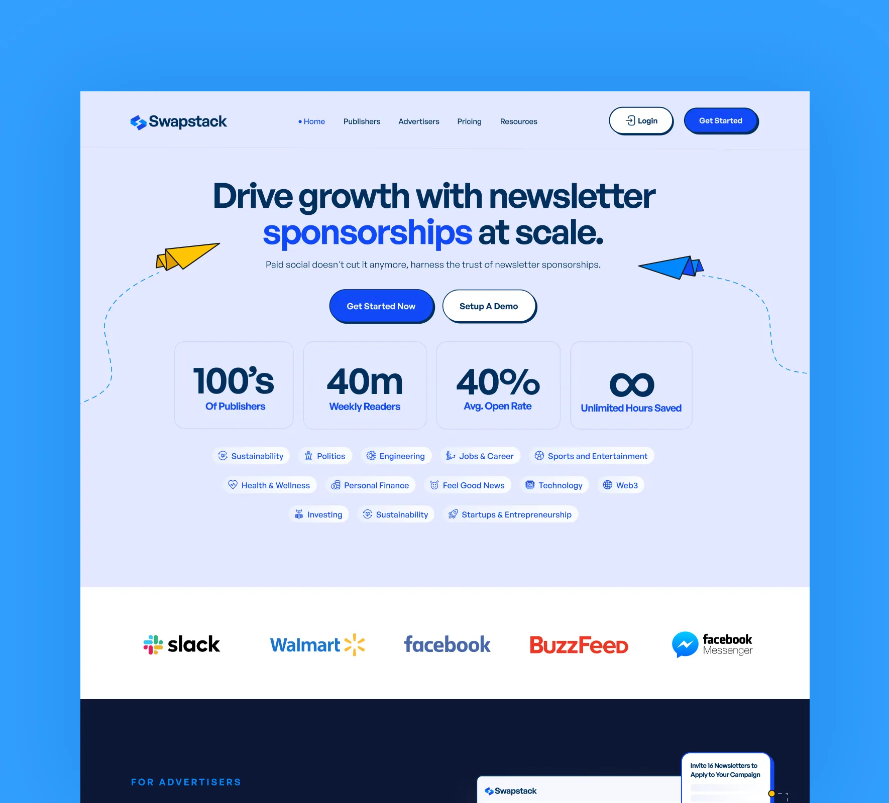 Swapstack brand identity and website design by 5Four Digital, image 12 of 12