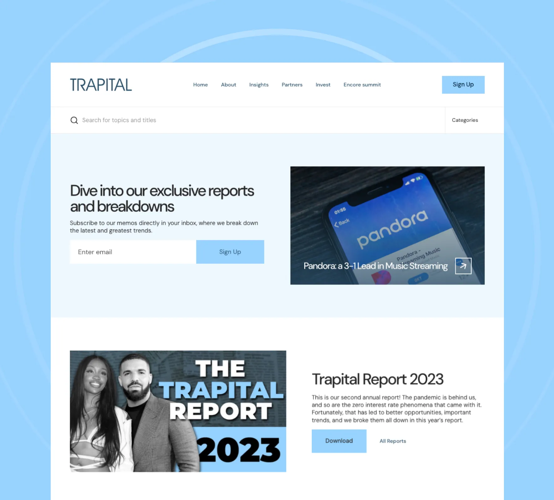 Trapital website design and development by 5Four Digital, image 11 of 12