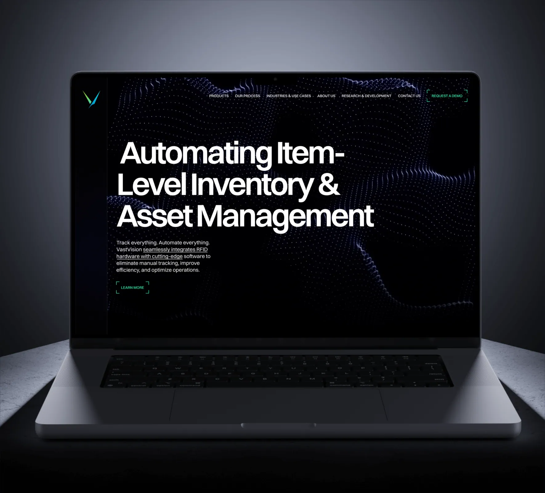 Vast Vision Technologies website design and development by 5Four Digital, image 1 of 12