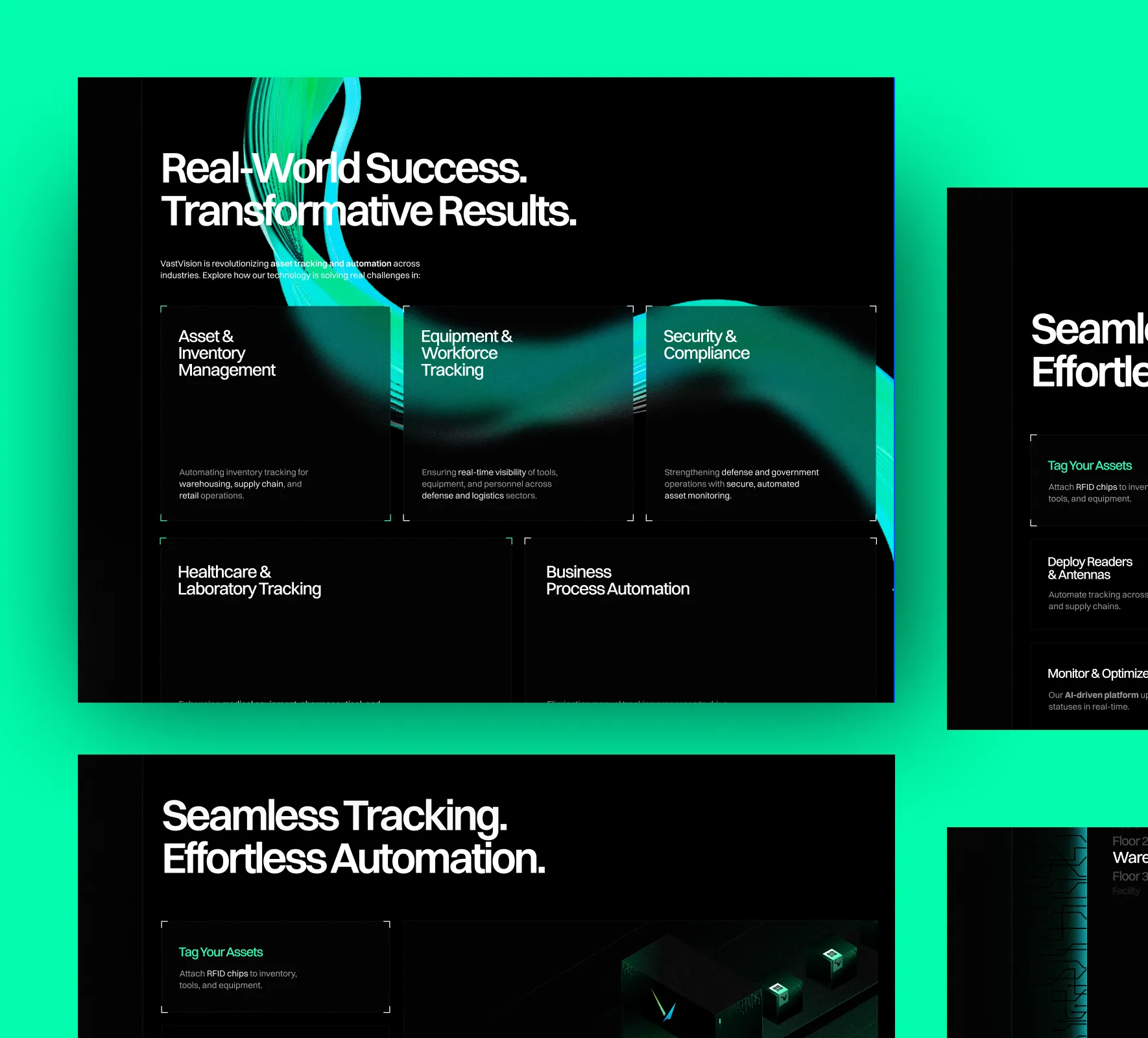 Vast Vision Technologies website design and development by 5Four Digital, image 3 of 12